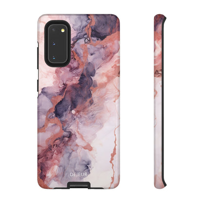 Royal Purple Marble - Samsung Galaxy Tough Case