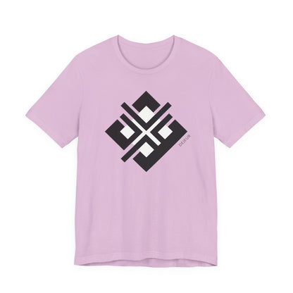 Angular Diamond Cross Abstract Symbol - Men's T-Shirt