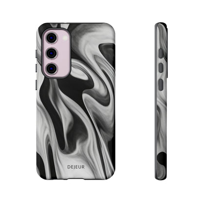 Misty Waves Monochrome - Samsung Galaxy Tough Case