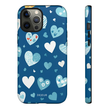 Love Hearts Yonder - iPhone Tough Case