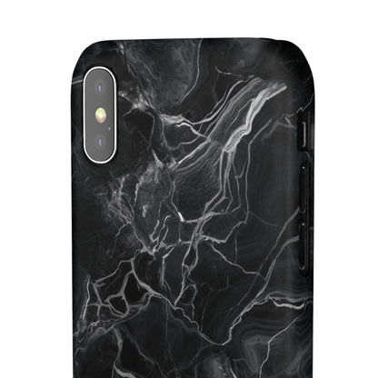 Dark Marble - iPhone Snap Case