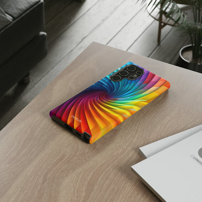 Rainbow Spiral - Samsung Galaxy Tough Case