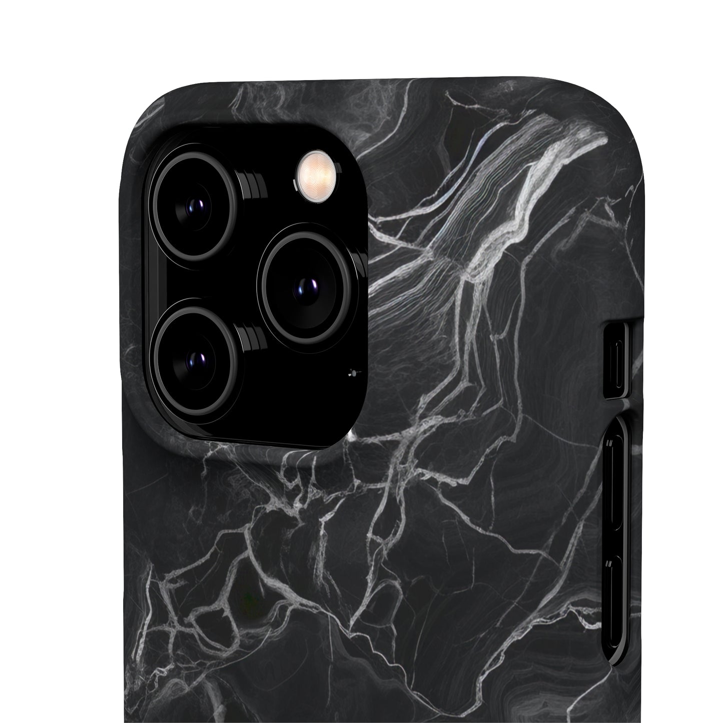 Dark Marble - iPhone Snap Case