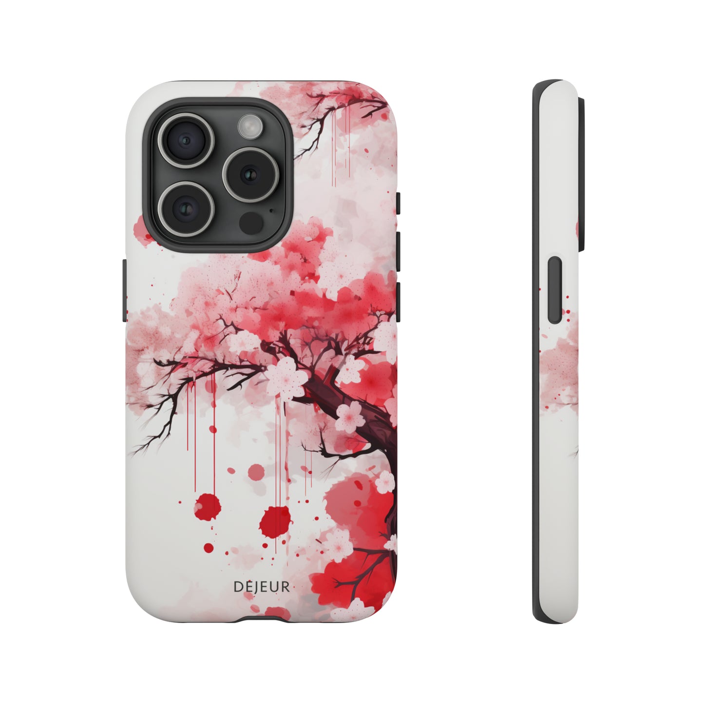 Cherry Blossom Painting - iPhone Tough Case