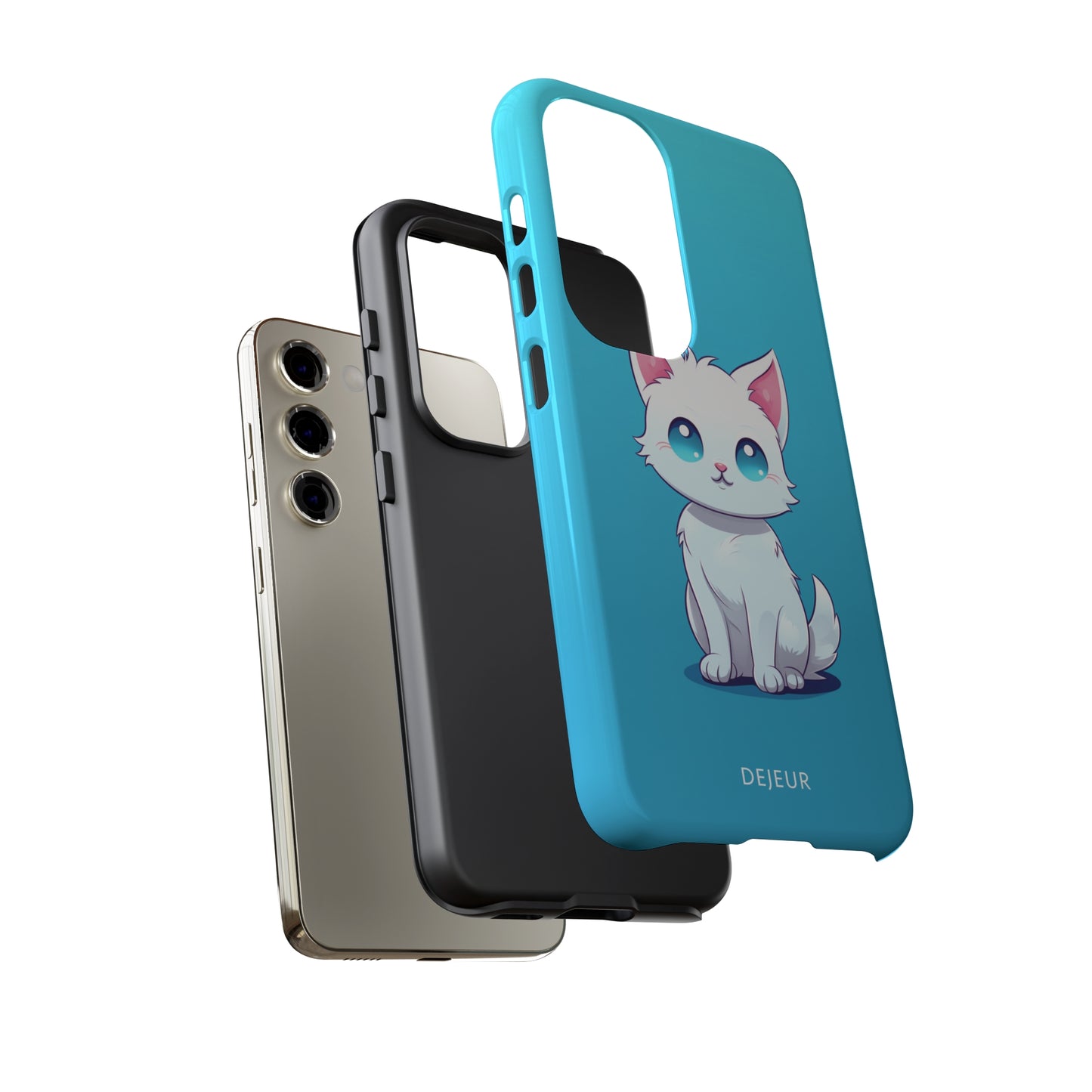 Blue Eyed Cutey Cat - Samsung Galaxy Tough Case