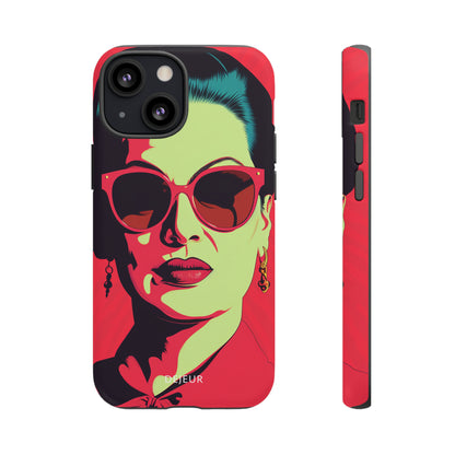 Umm Kulthum Red - iPhone Tough Case