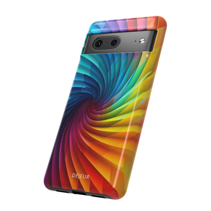 Rainbow Spiral - Google Pixel Tough Case