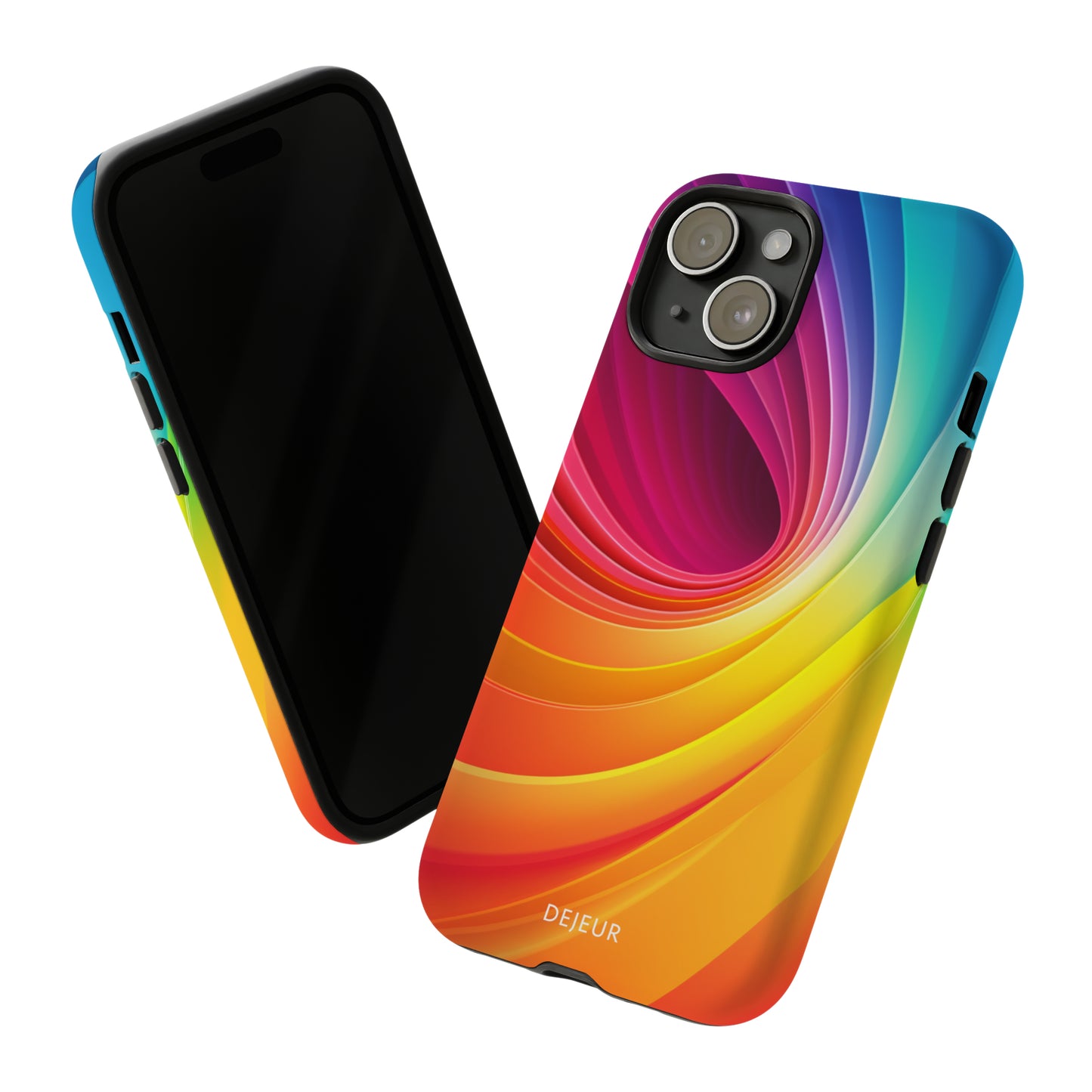 Rainbow Swirl - iPhone Tough Case