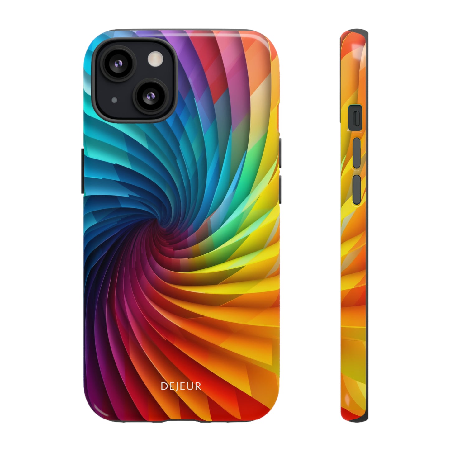 Rainbow Spiral - iPhone Tough Case