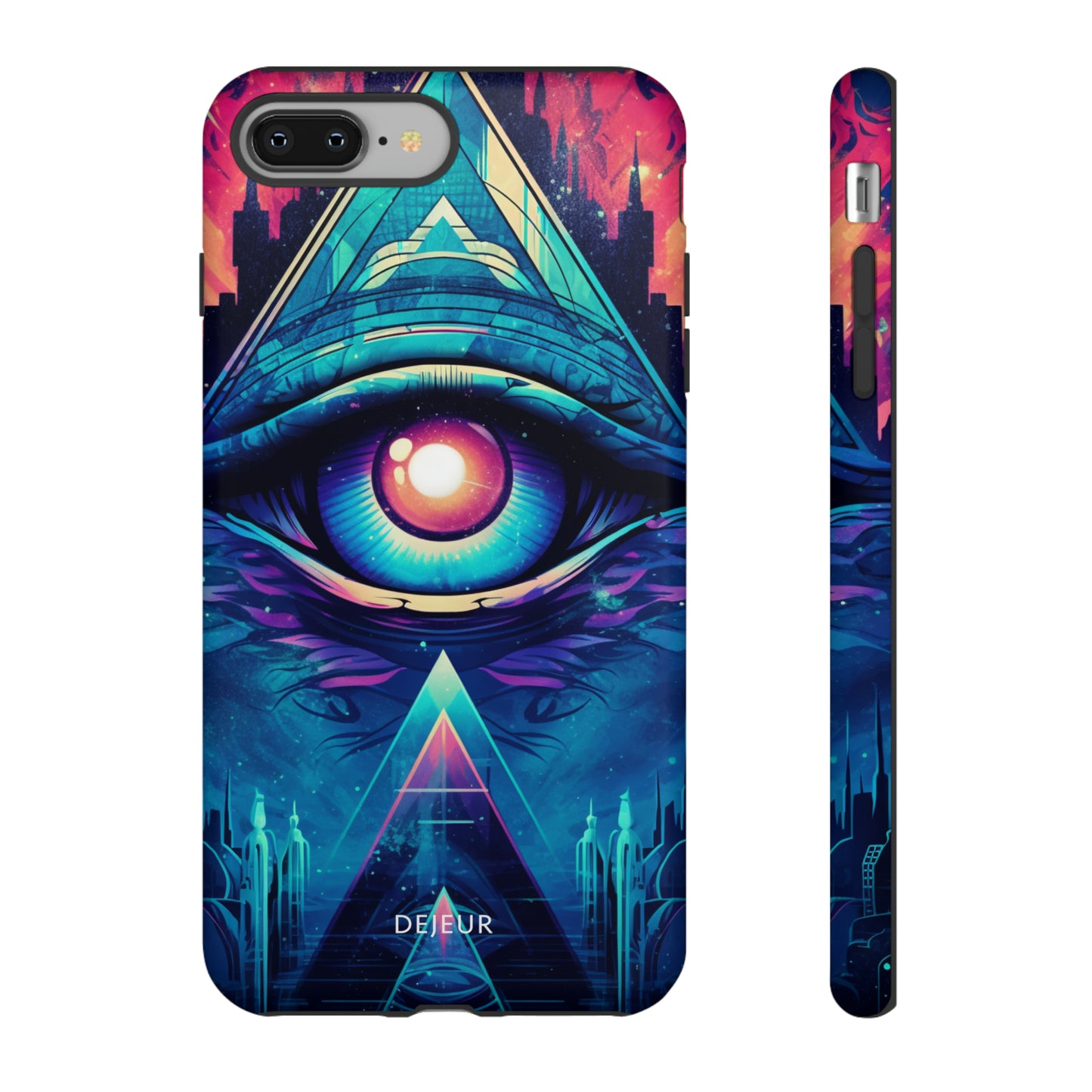 Cyberpunk 3rd Eye - iPhone Tough Case