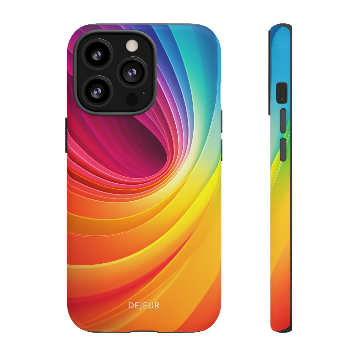 Rainbow Swirl - iPhone Tough Case