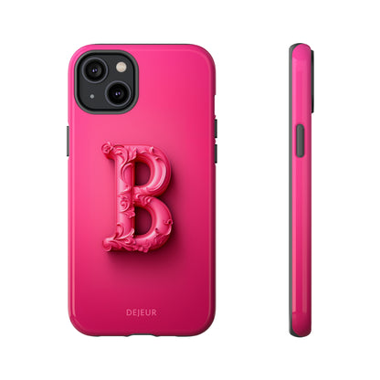 B Hot Pink - iPhone Tough Case