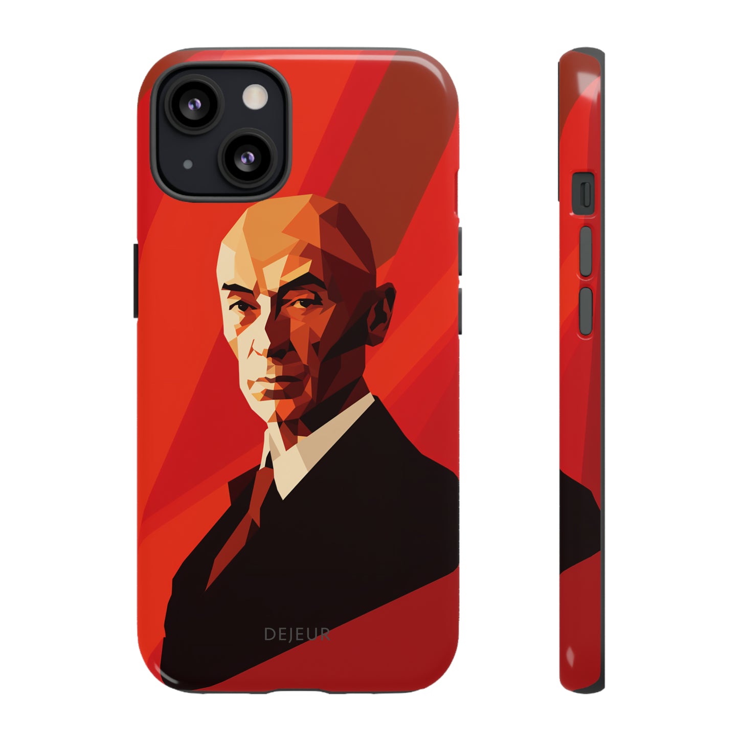 Oppenheimer Minimalist Portrait - iPhone Tough Case