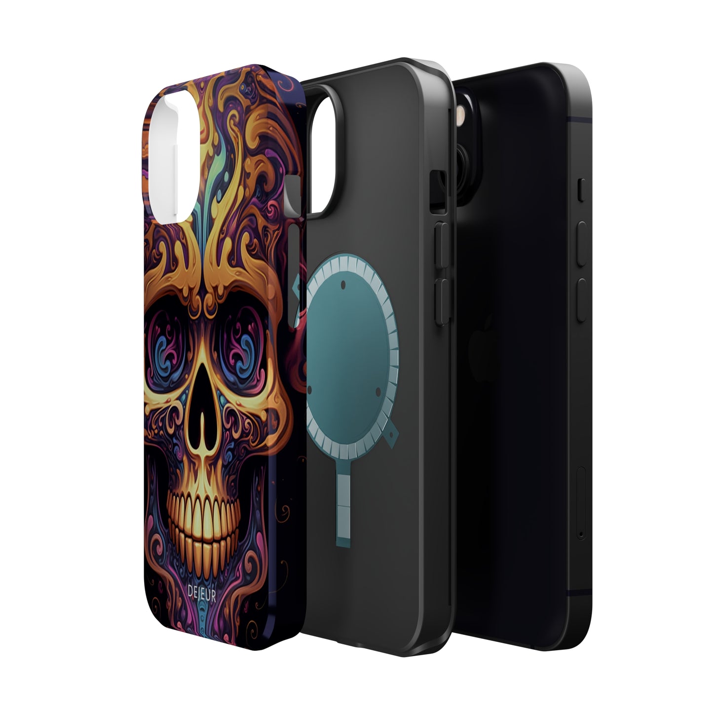 Paisley Skull - iPhone MagSafe Tough Case