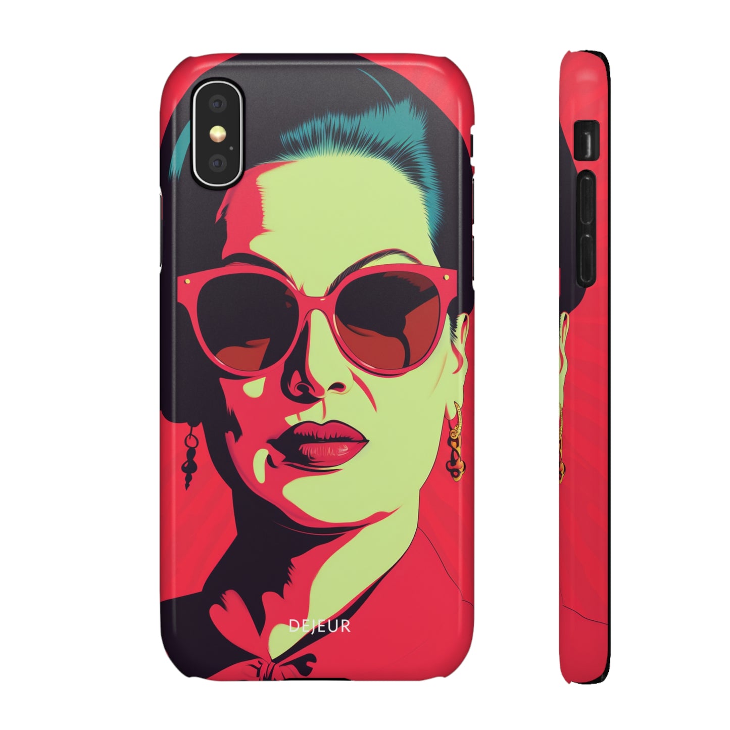 Umm Kulthum Red - iPhone Snap Case