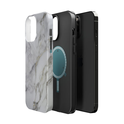 Touch of Gold Classic Marble - iPhone MagSafe Tough Case