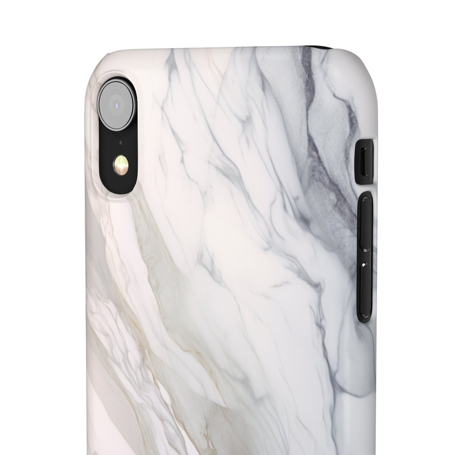 Light Cloud Marble - iPhone Snap Case