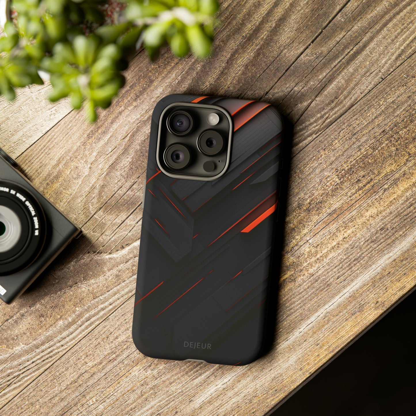 Sleek Obsidian - iPhone Tough Case