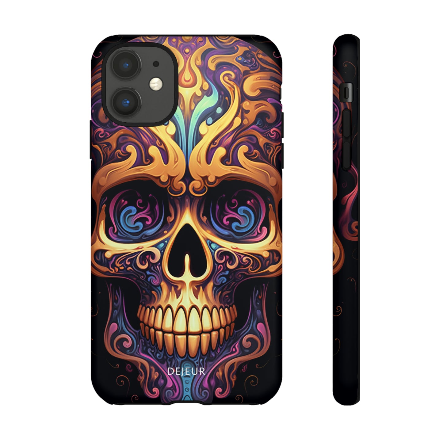 Paisley Skull - iPhone Tough Case