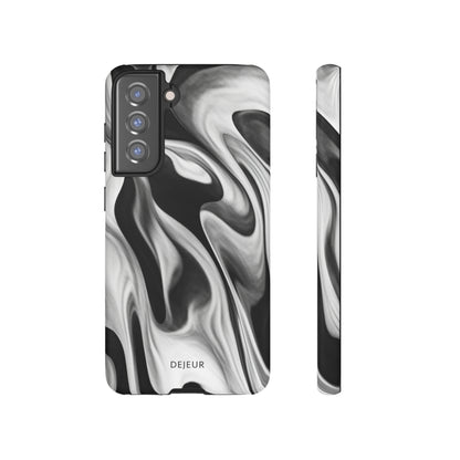 Misty Waves Monochrome - Samsung Galaxy Tough Case