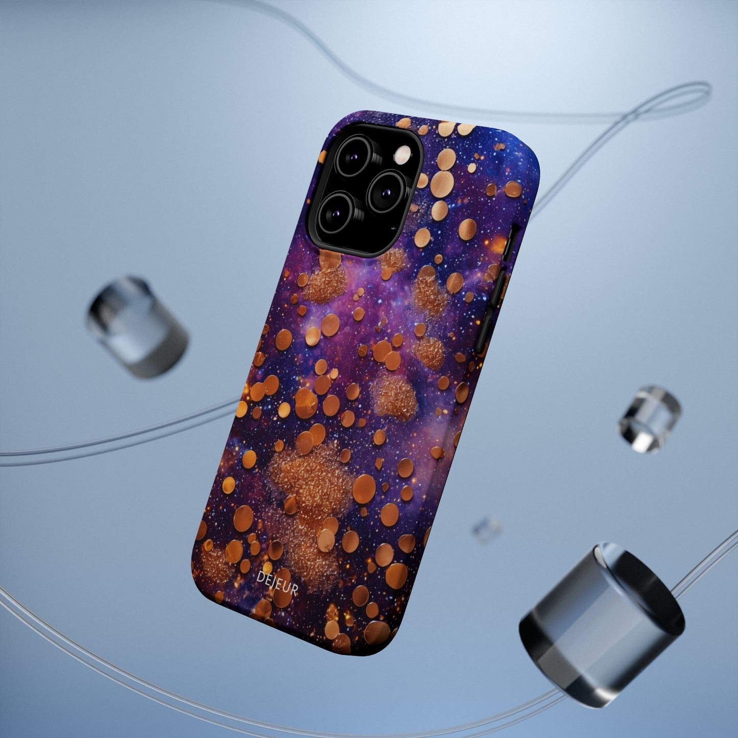 Cosmic Glitter Circles - iPhone MagSafe Tough Case