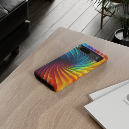 Rainbow Spiral - Google Pixel Tough Case