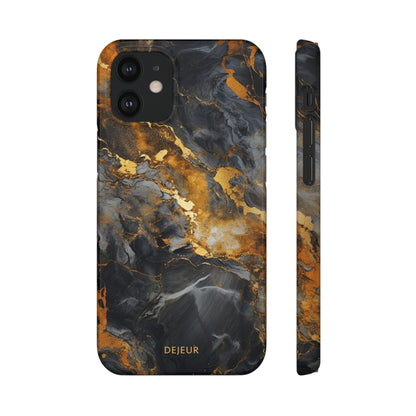 Platinum Gold Marble - iPhone Snap Case