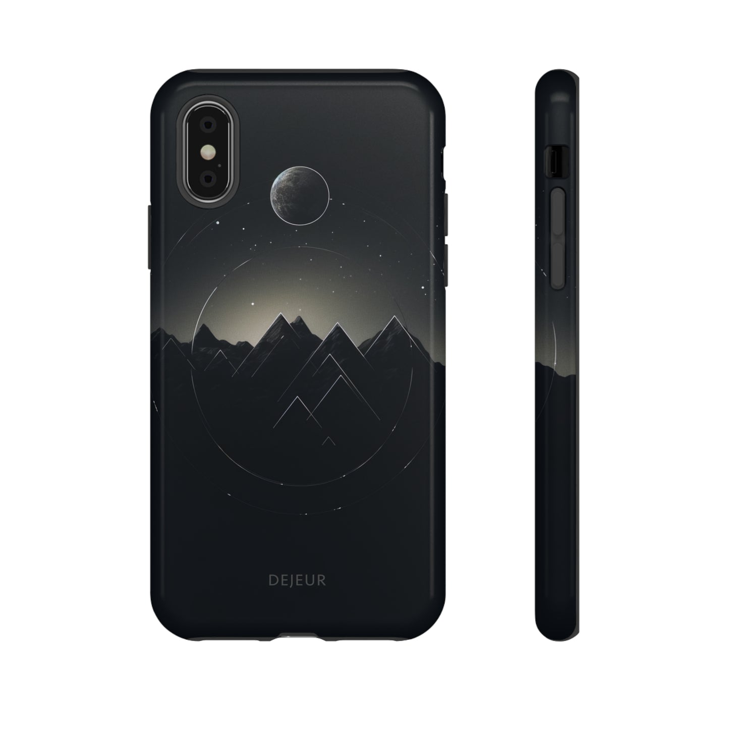 Dark Mountain Moon - iPhone Tough Case