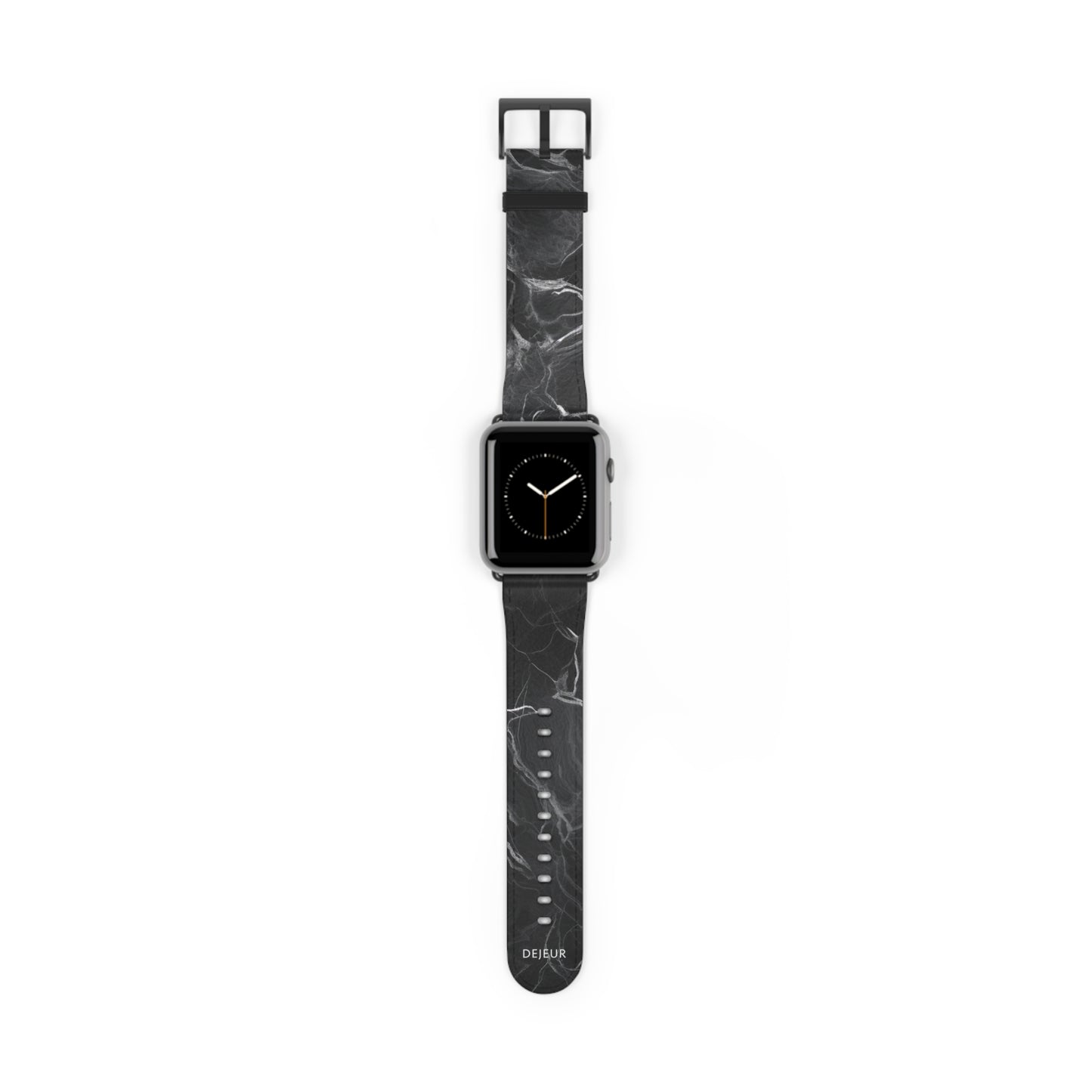 Dark Marble - Leather Apple Watch Band