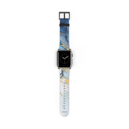 Elegant Marble - Leather Apple Watch Band