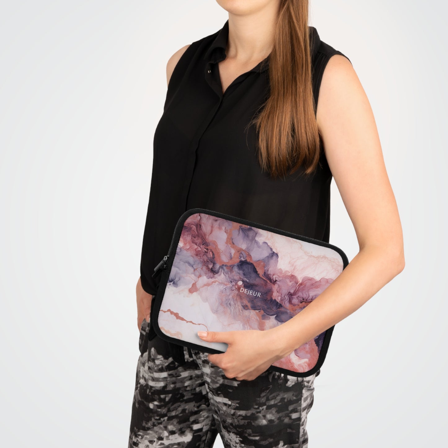 Royal Purple Marble - Laptop Sleeve