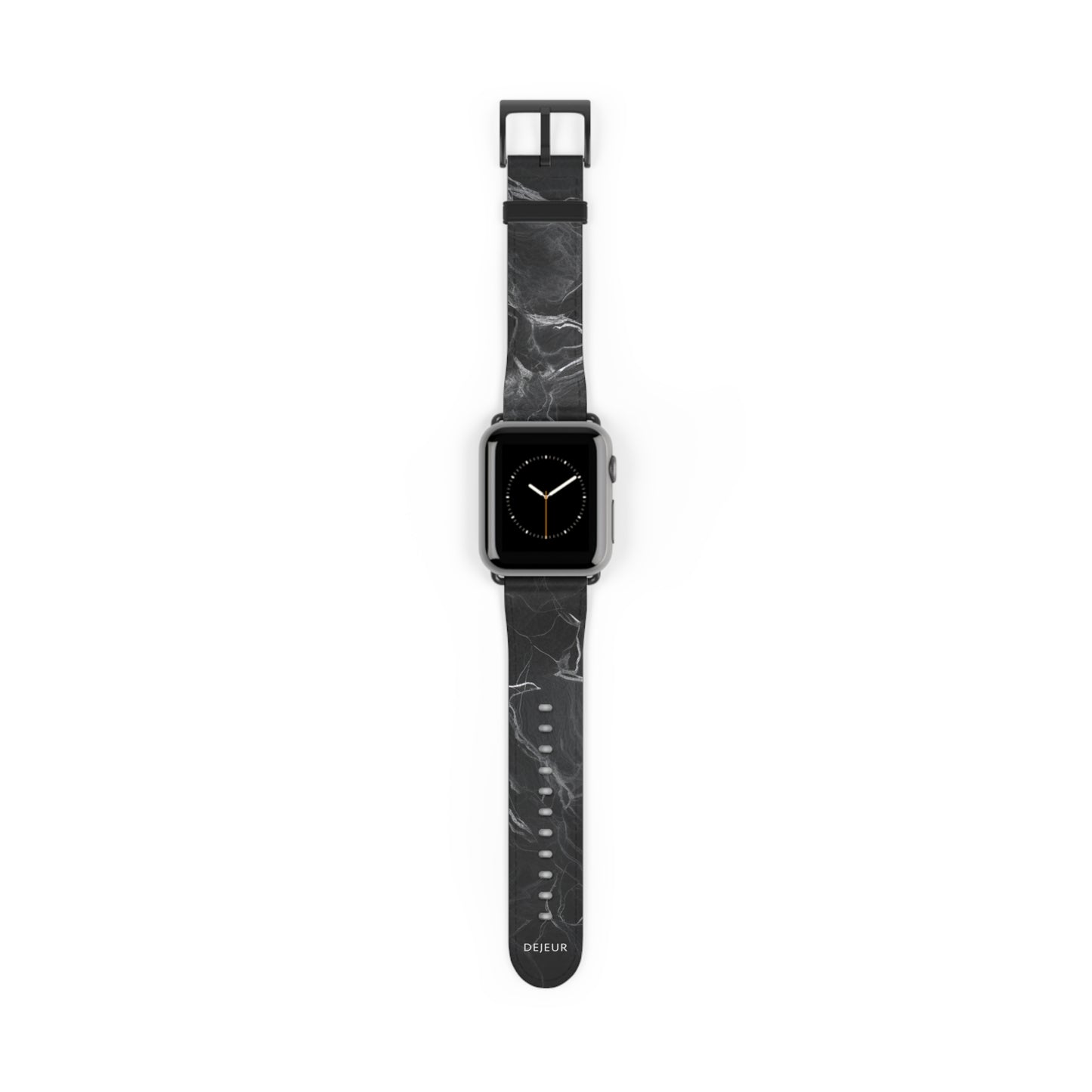 Dark Marble - Leather Apple Watch Band