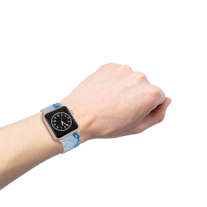 Sky Blue Marble - Watch Band for Apple Watch