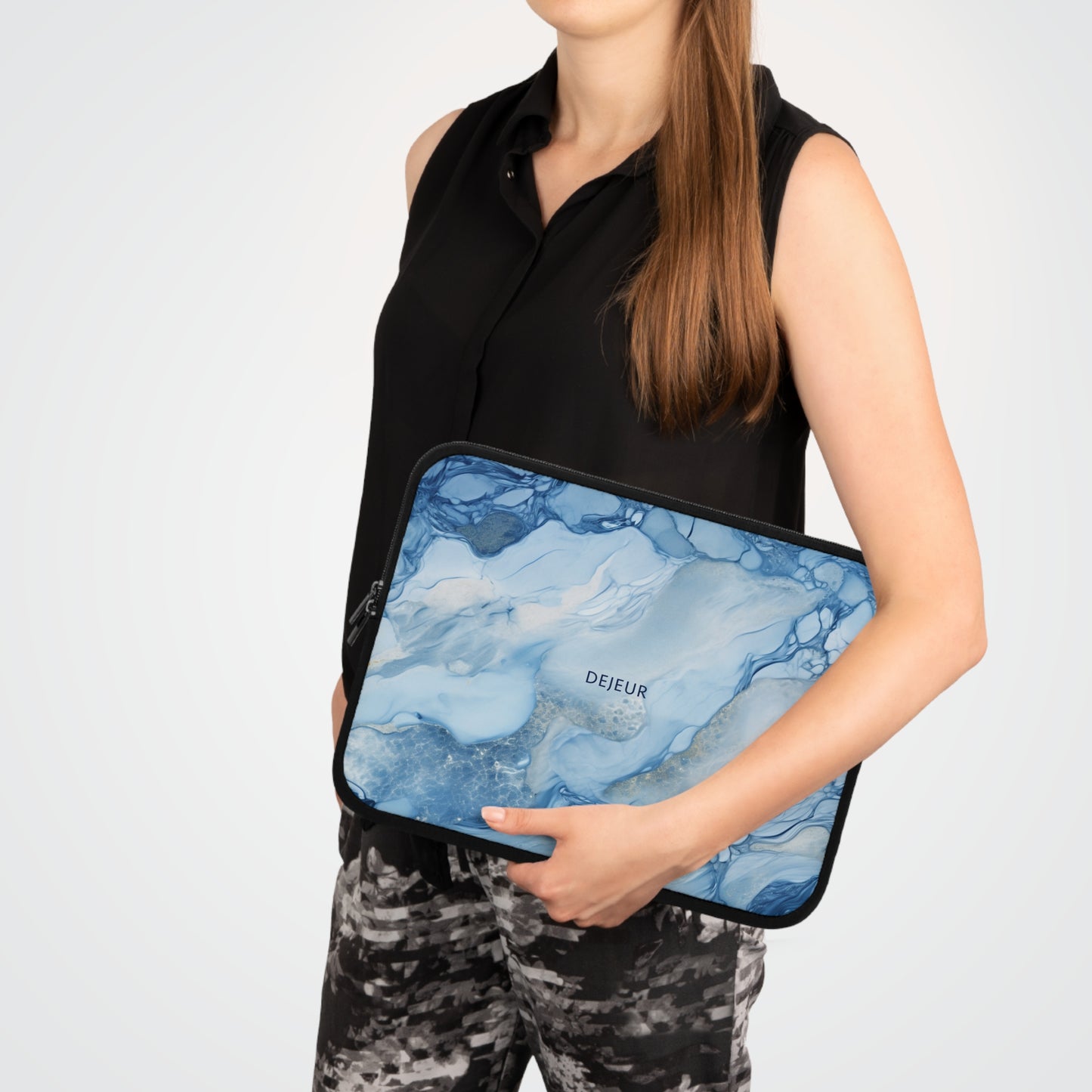 Sky Blue Marble - Laptop Sleeve