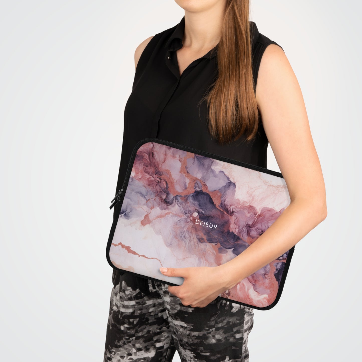 Royal Purple Marble - Laptop Sleeve