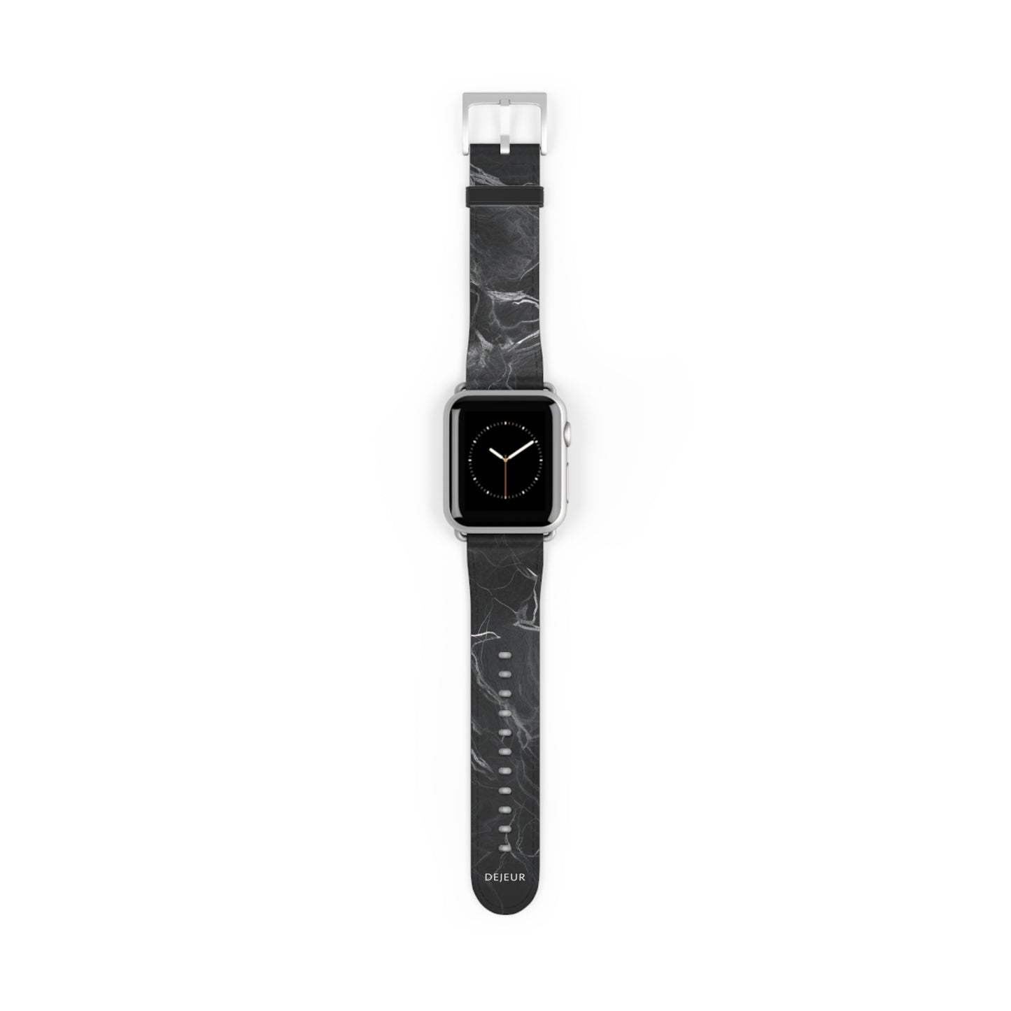 Dark Marble - Leather Apple Watch Band