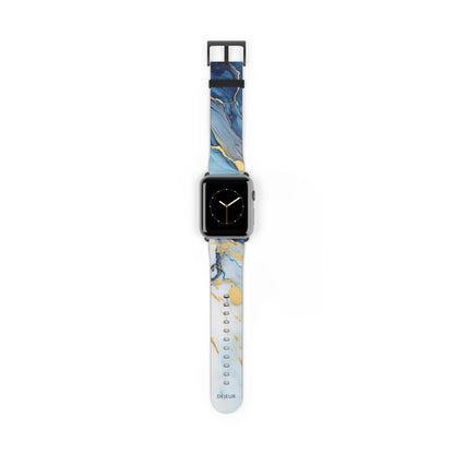 Elegant Marble - Leather Apple Watch Band