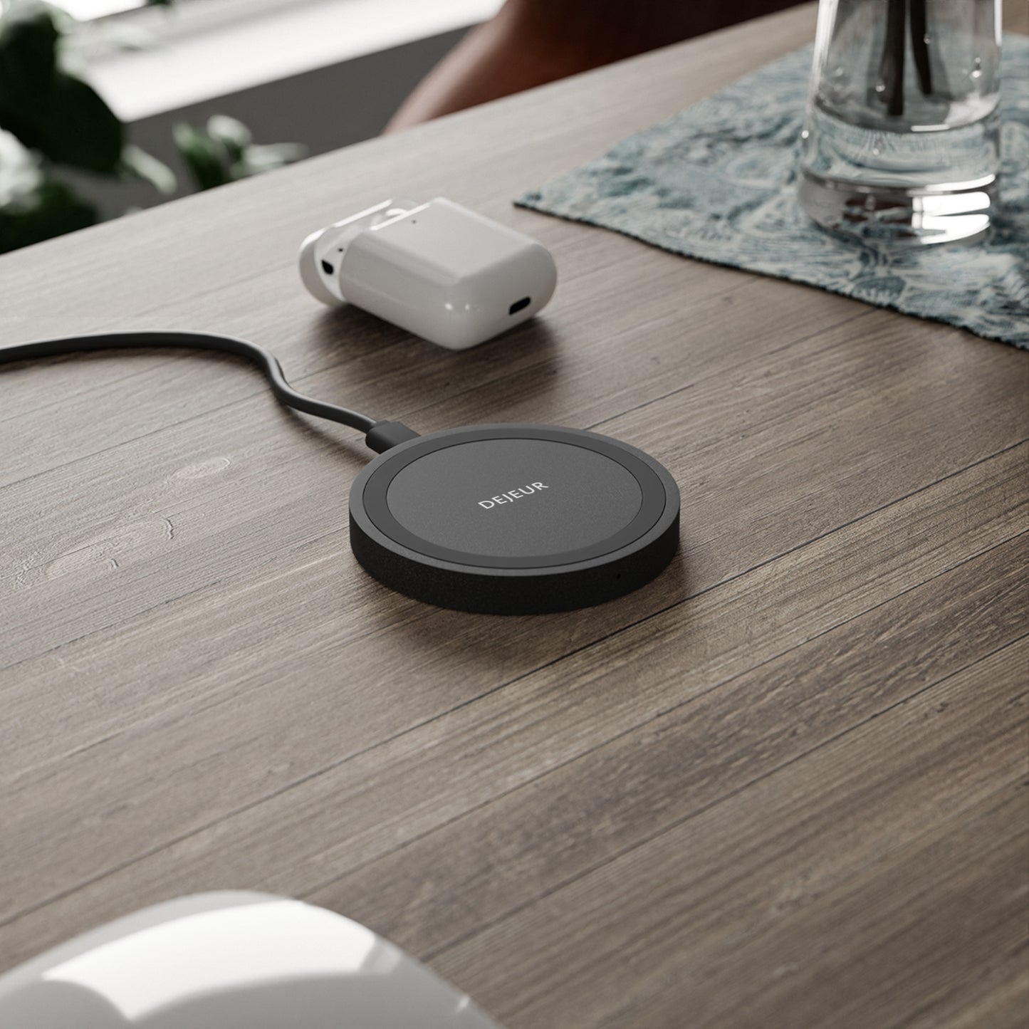 Black - Wireless Charging Pad