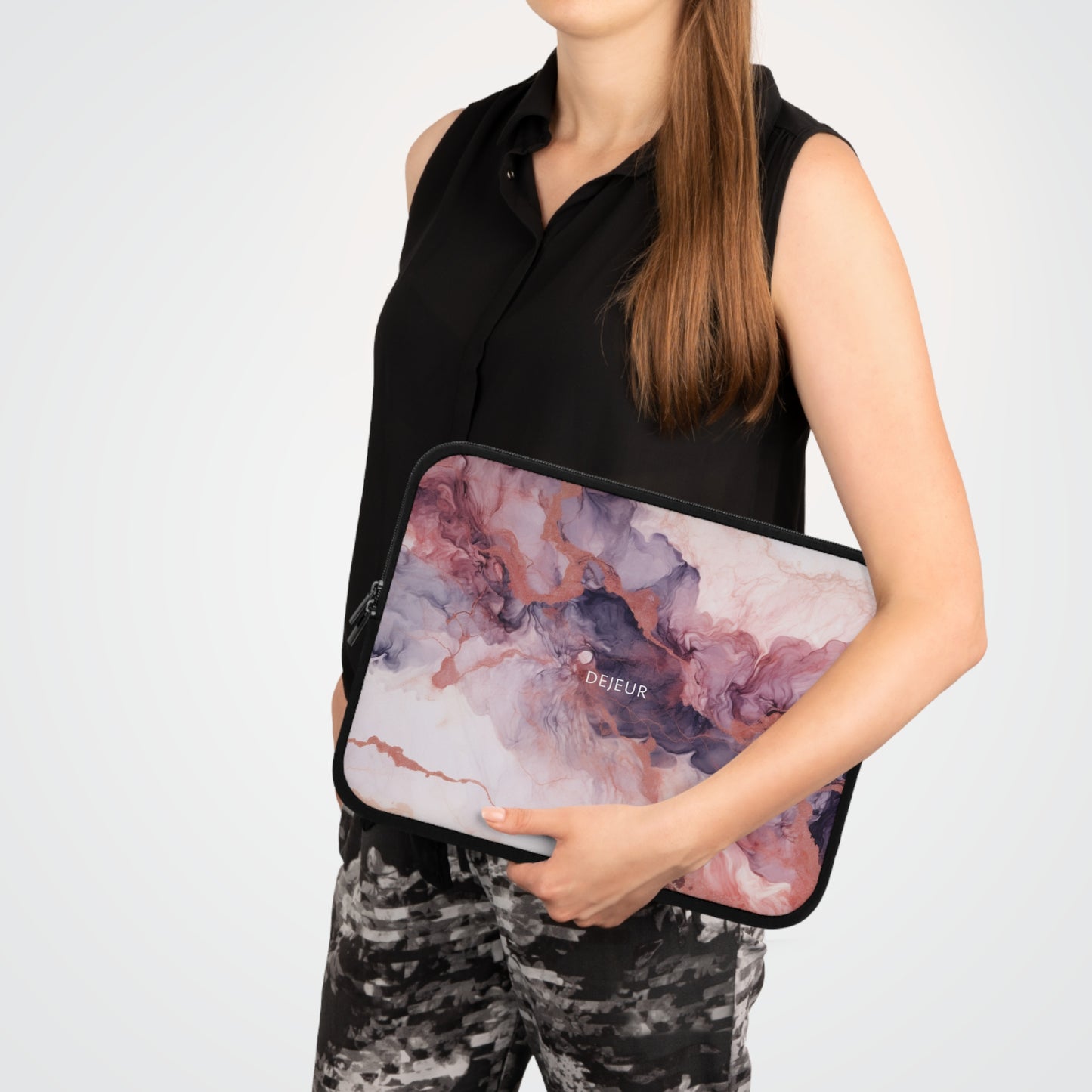 Royal Purple Marble - Laptop Sleeve