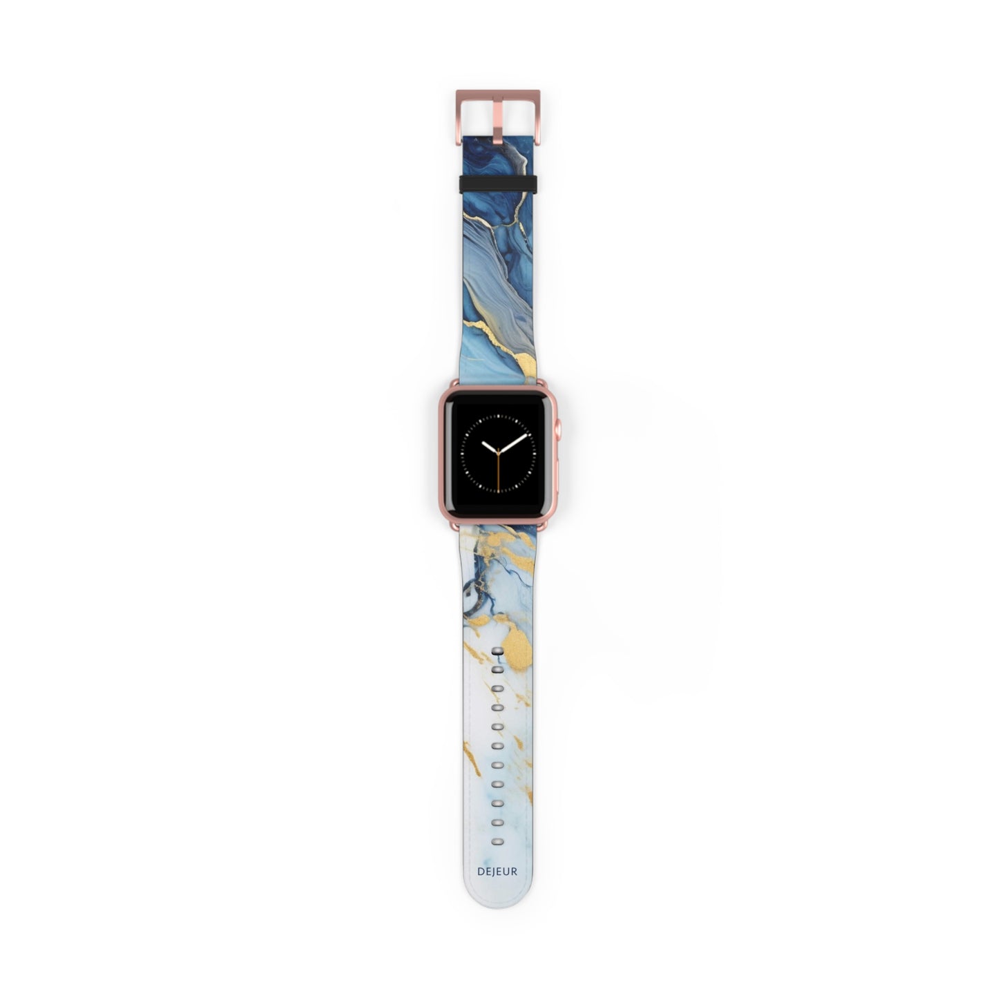 Elegant Marble - Leather Apple Watch Band