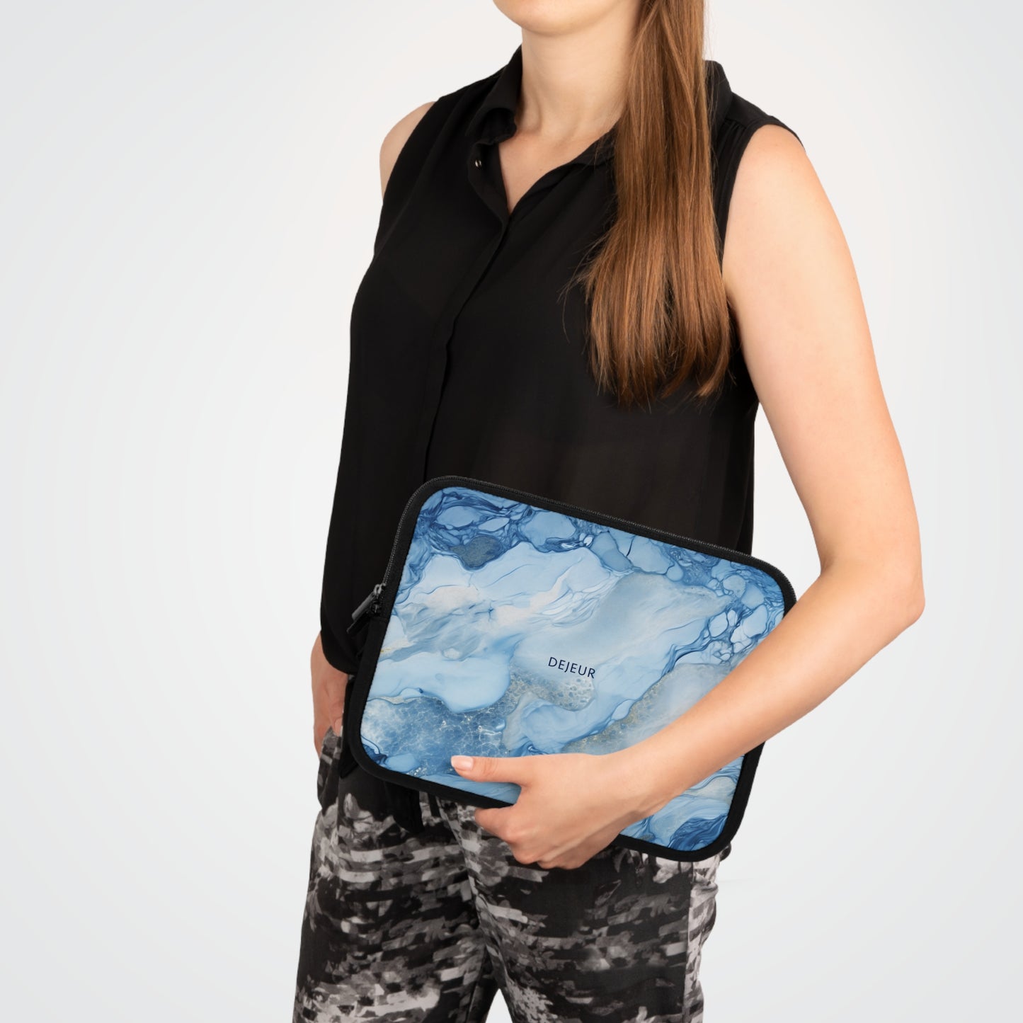 Sky Blue Marble - Laptop Sleeve