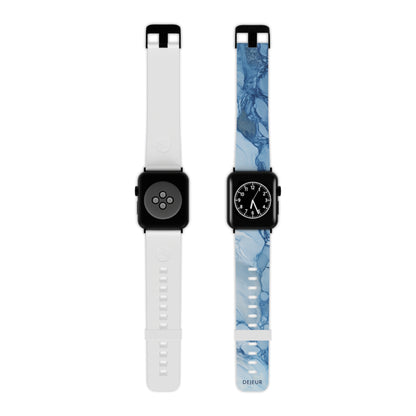 Sky Blue Marble - Watch Band for Apple Watch